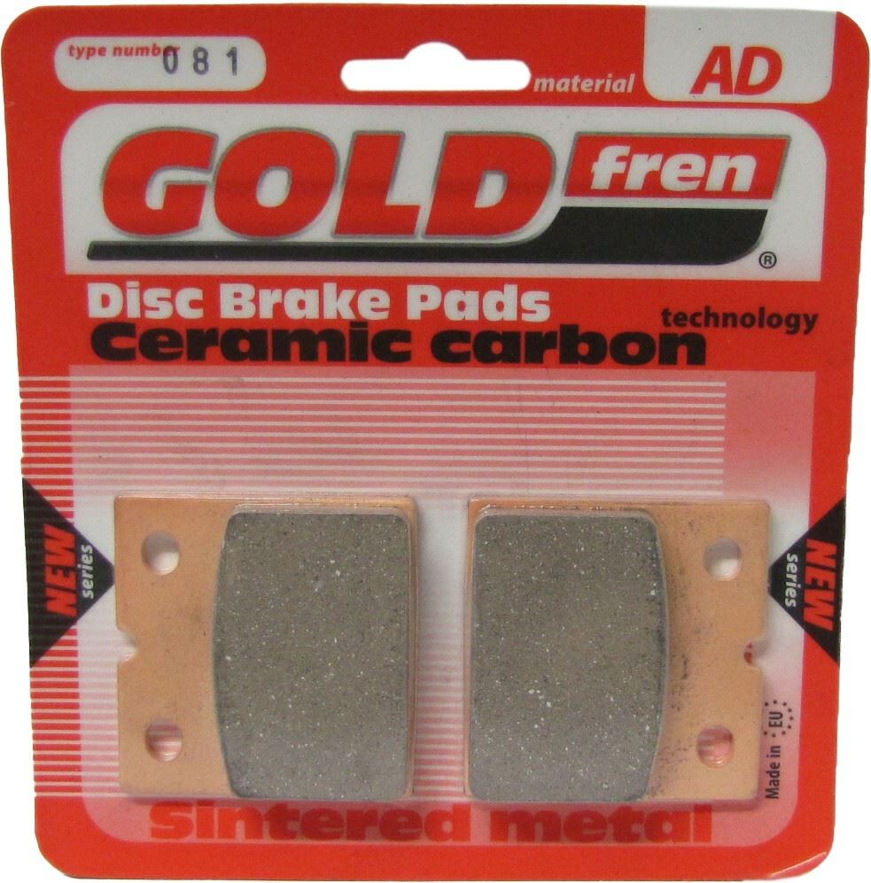 Goldfren Brake Pads AD081, VD907, FA18, FA19, FDB108, FDB148, SBS506