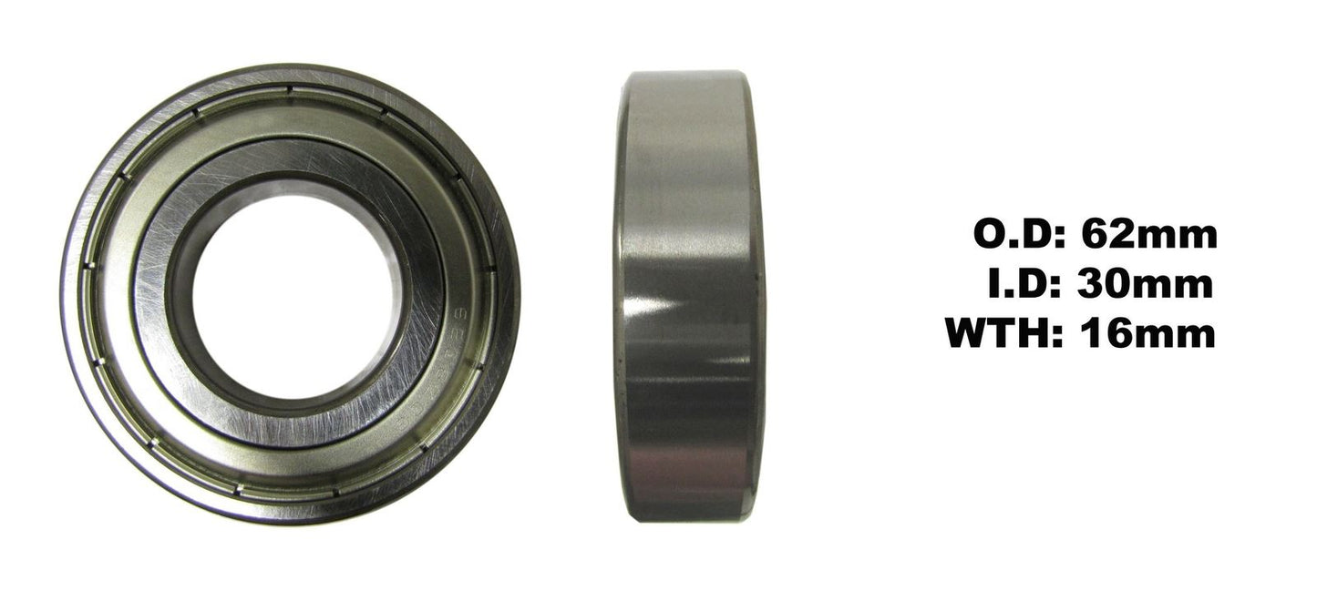Bearing NTN 6206ZZ(I.D 30mm x O.D 62mm x W 16mm)