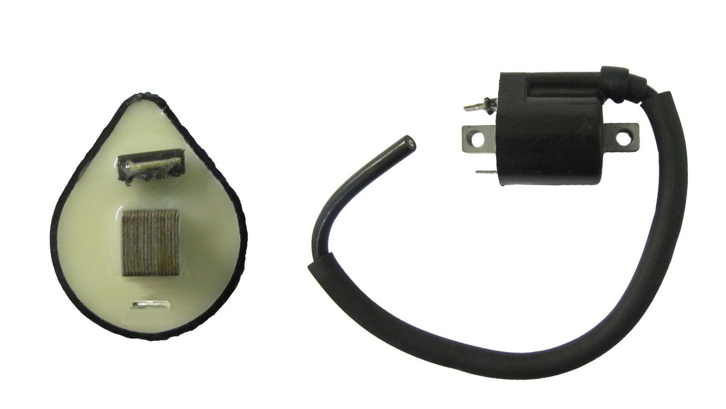 Ignition Coil 6v,12v CDI Single 2 Spade Terminal(55mm)