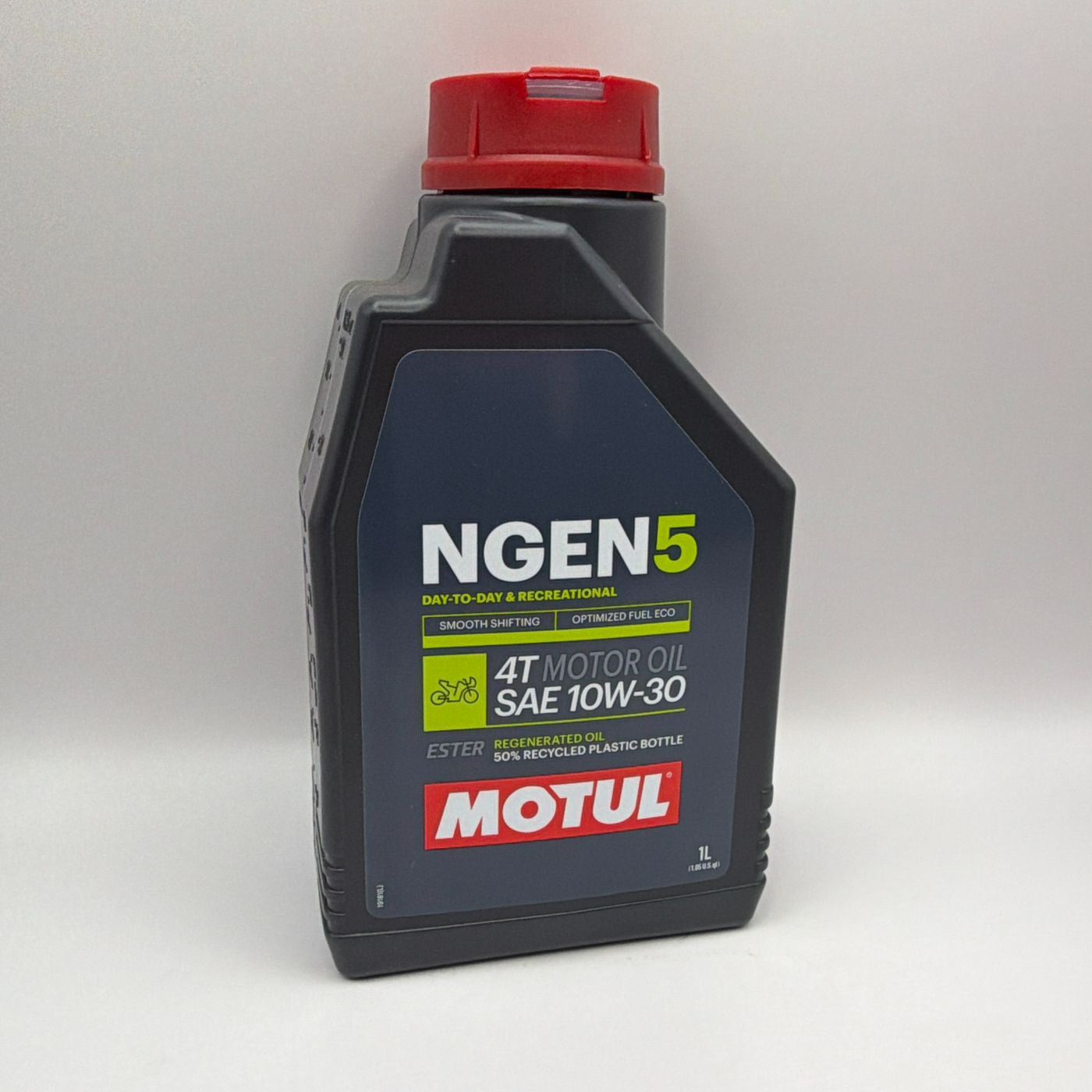 Motul NGEN 5 10w30 4T Next Generation Sustainable Ester Base Synthetic Blend (Upto 75% High Grade Regenerated Oils) API SP, JASO MA2 (2023) (12)