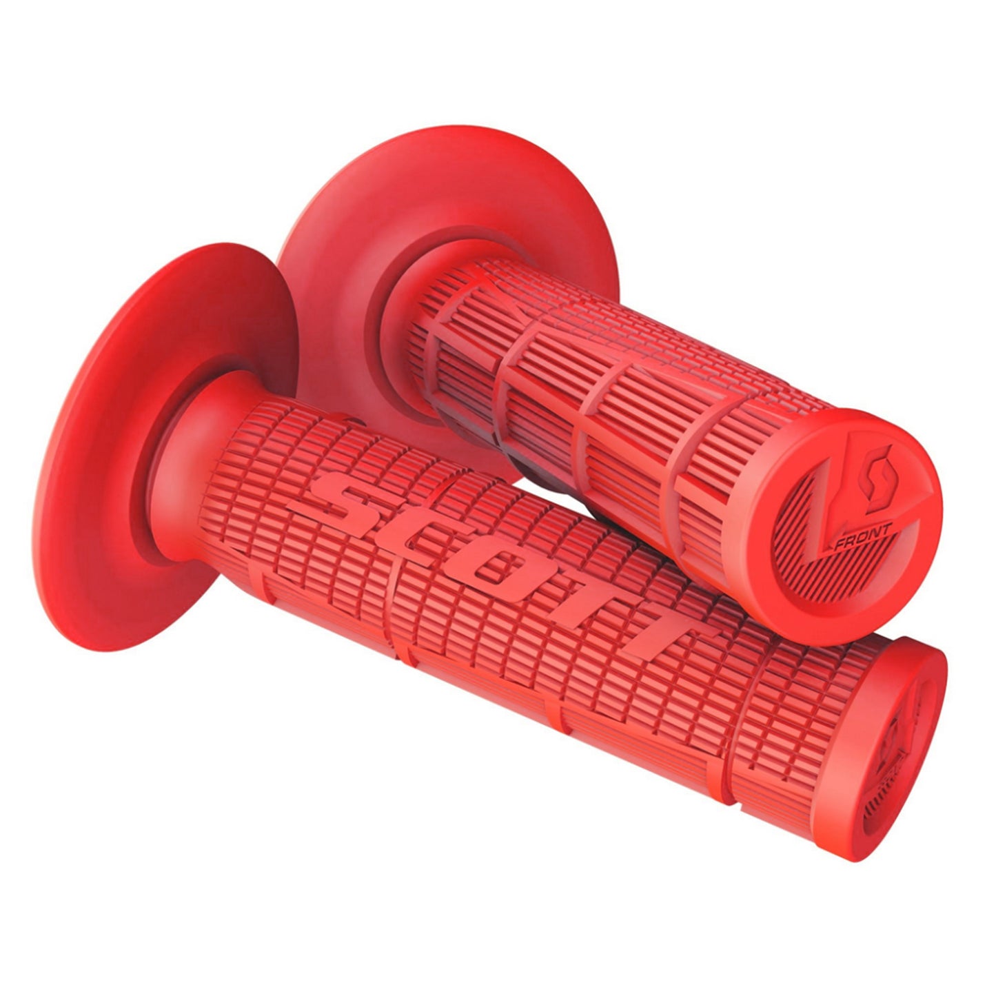 SCOTT RADIAL FULL RED GRIPS 22/25mm SC304002