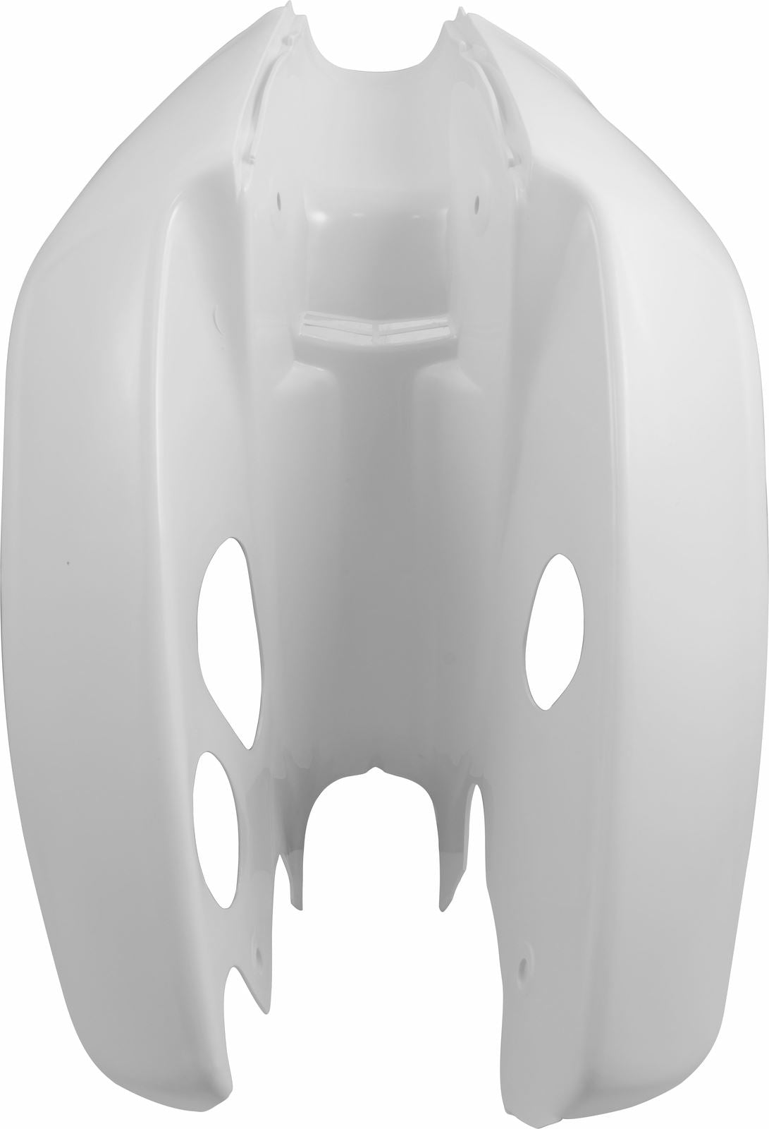 Legshields Front Honda C90 Cub Electric Start Model White (Round Air Filter)