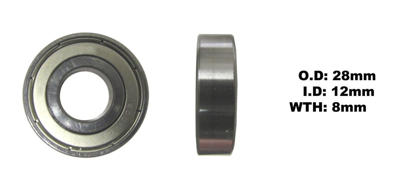 Bearing NTN 6001ZZ(I.D 12mm x O.D 28mm x W 8mm)