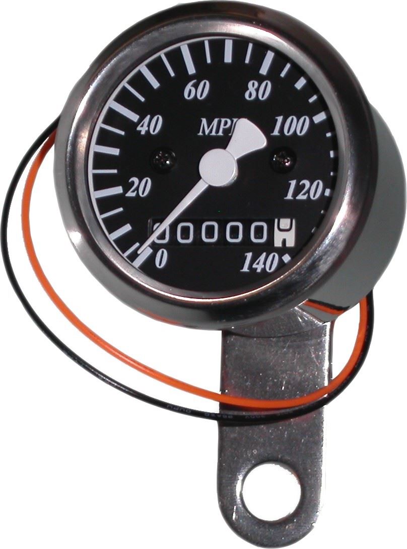 Speedo 48mm 2:1 MPH Black face with Stainless Body