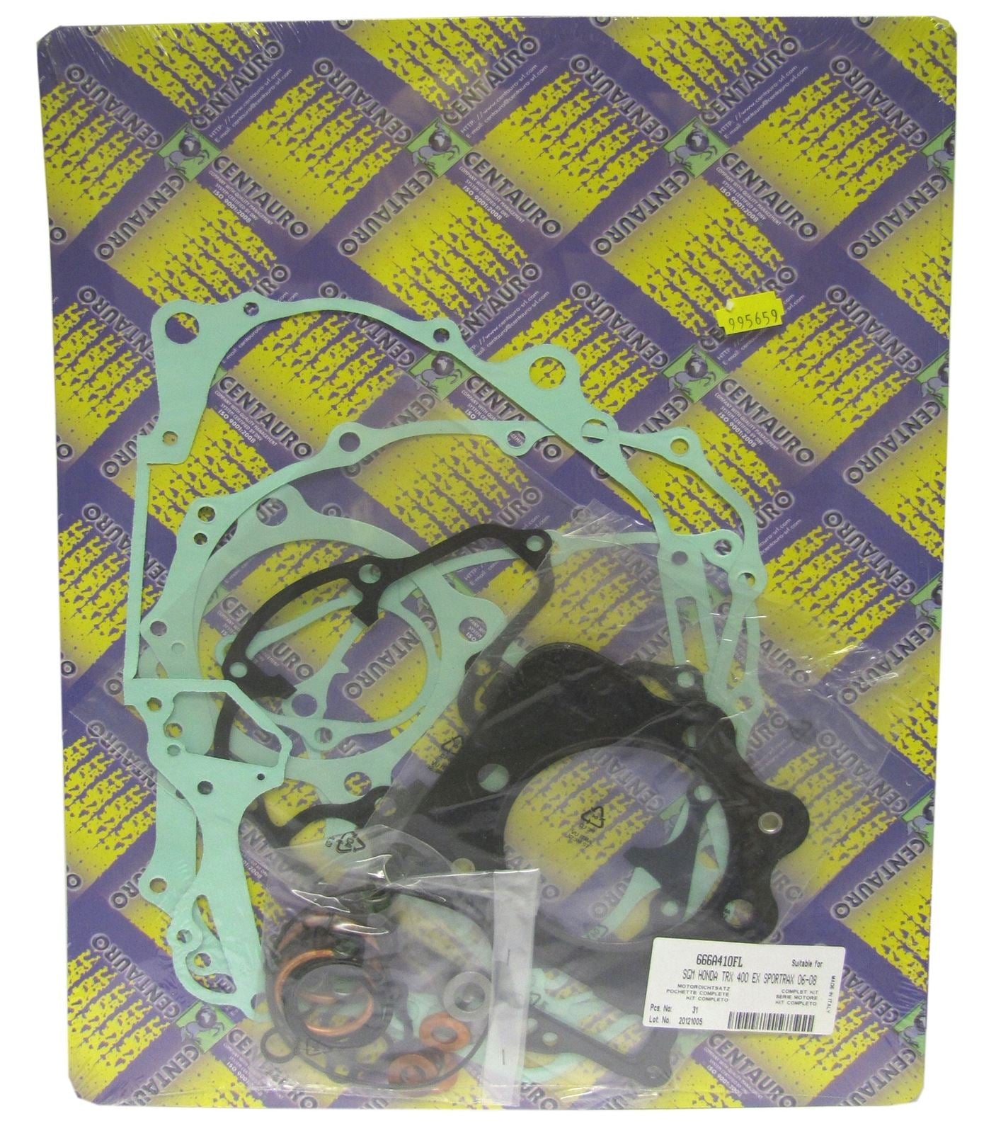 Centauro Full Gasket Set Honda TRX400 EX7,8,9 2007-2009