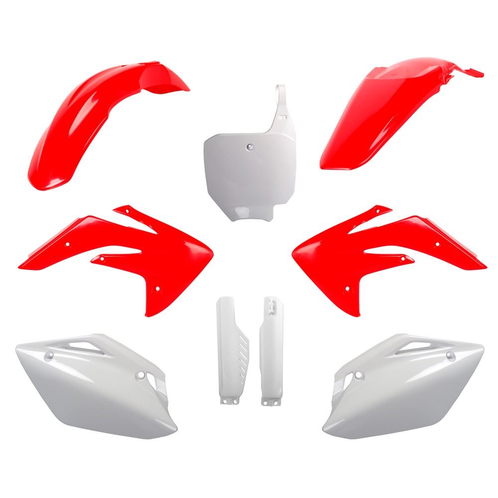 POLISPORT PLASTIC KIT + FORK GUARDS HONDA CRF150R 2007-2025, OEM STYLE