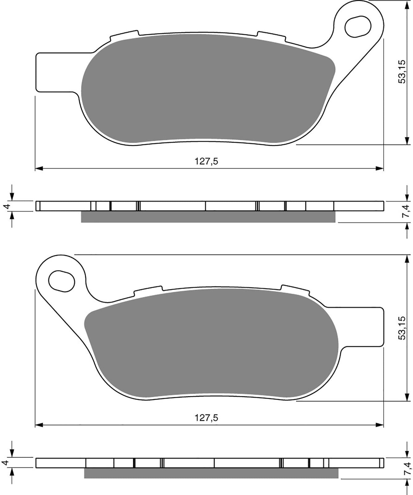 Goldfren Brake Pads AD273, FA458