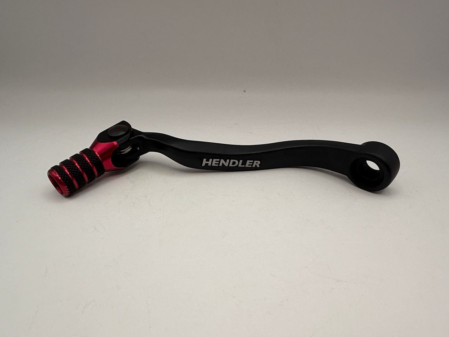 Gear Lever Alloy Black with Red Tip KTM 250 EXC-F 17-20, 350 SXC-F 17-20, 250 SX-F 16-20, 350 SX-F 16-20, Husqvarna FC250 16-20, FC350 16-20, FE250 17-20, FE350 17-20