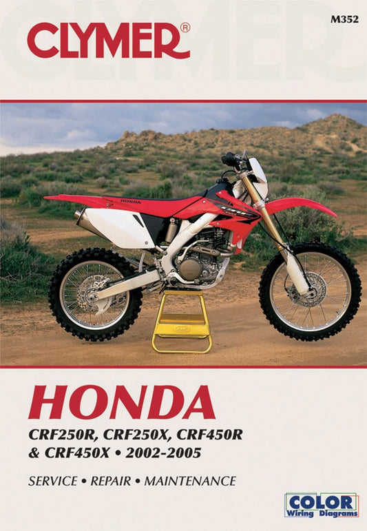 Clymer Manual For Honda , CRF250X, CRF450R & CRF450X 02-05