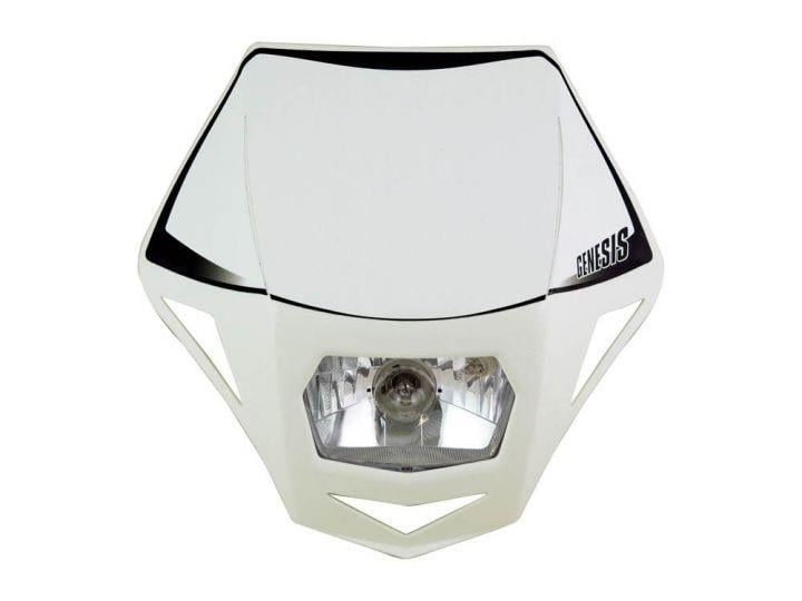 R-TECH WHITE GENESIS UNIVERSAL HEADLIGHT