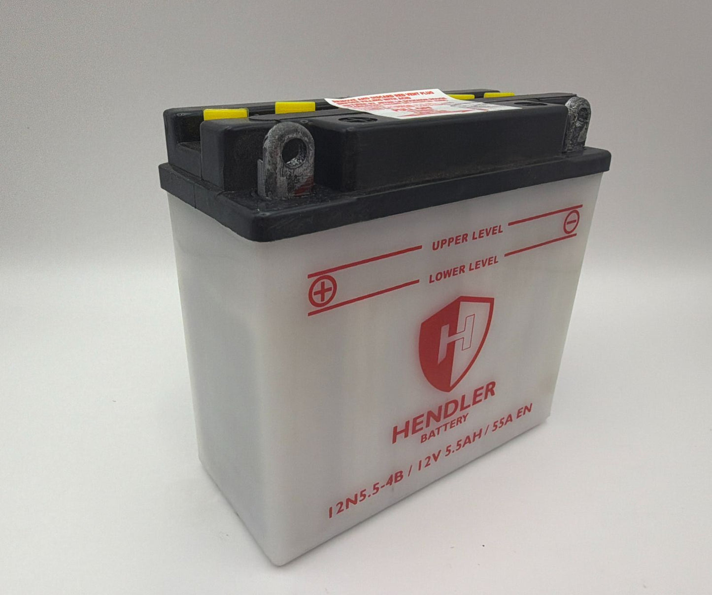 Battery 12N5.5-4B, GM6-4B With Acid Pack 12v 5.5AH L:135mm H:130mm W:60mm