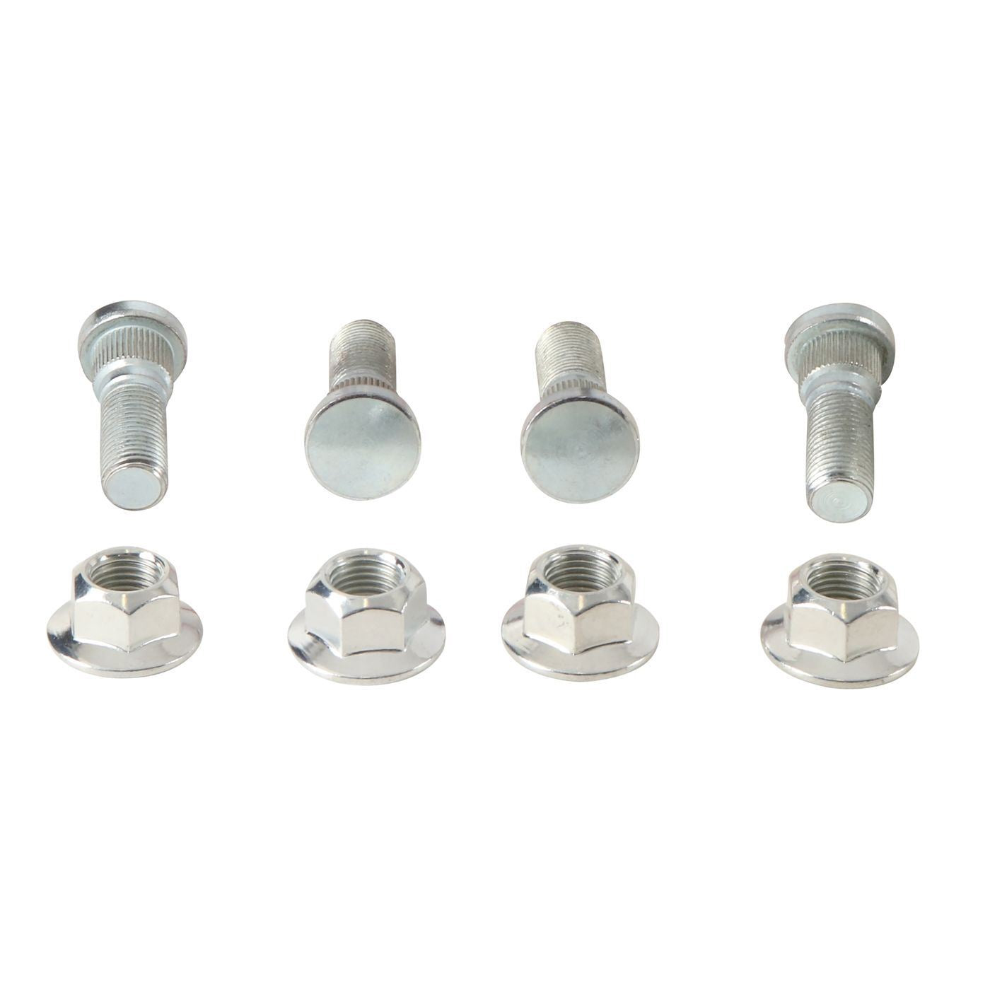 Wheel Stud and Nut Kit Front Kawasaki Mule 3000 2008, Mule 3010 4x4 2008, Mule 3010 Diesel 07-08, Mule 4000 09-22, Mule 4000 TRANS 2021, Mule 4010 4x4 09-22, Mule 4010 4x4 Diesel 09-13, Mule 4010 4x4 TRANS Camo 21-22, Mule 4010 4x4 TRANS FE 21-22