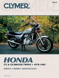 Clymer Manual For Honda CX & GL500, 650 Twins 78-83