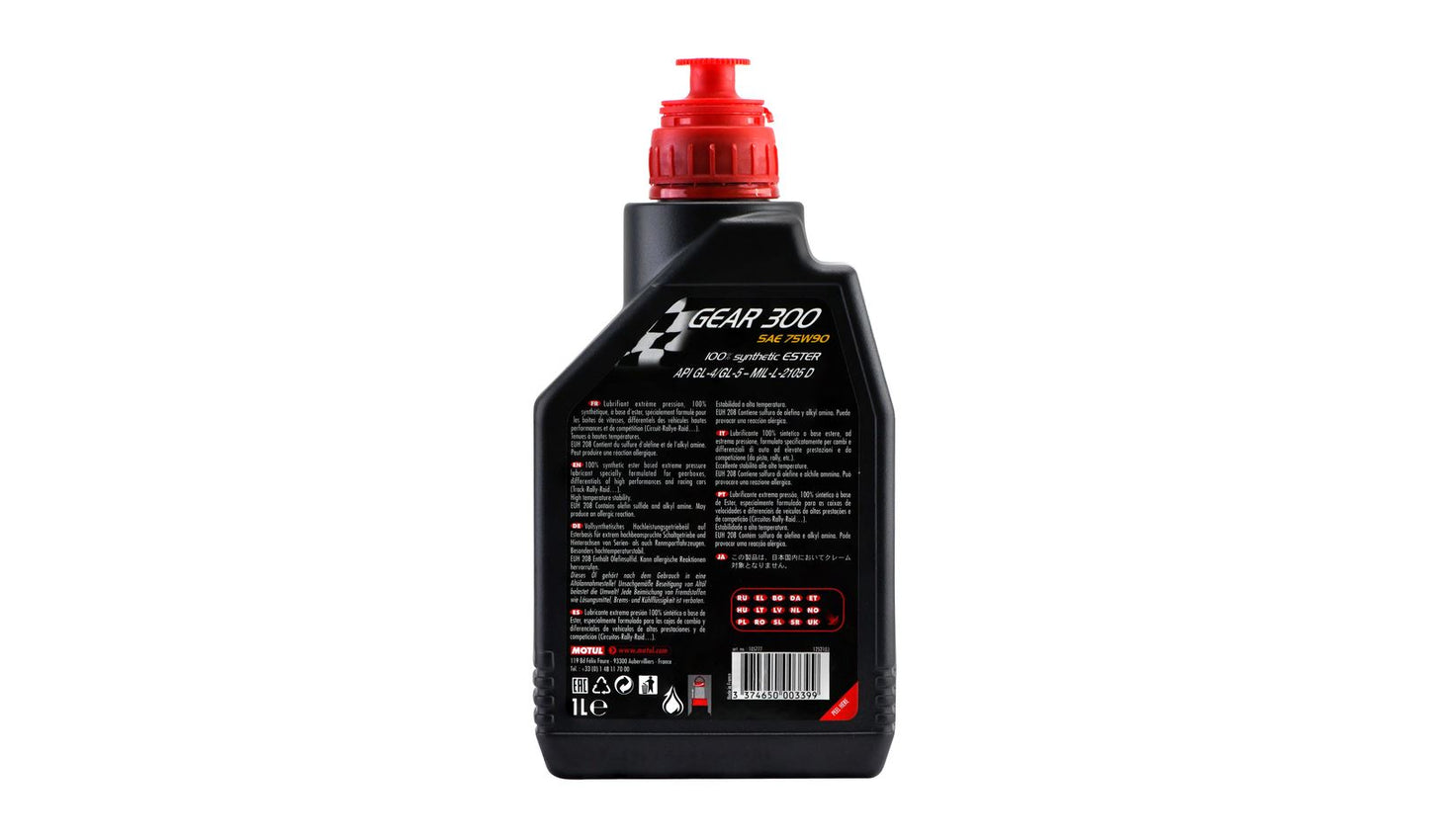 Motul Gear 300 75w90 Gearbox Oil 1 Litre