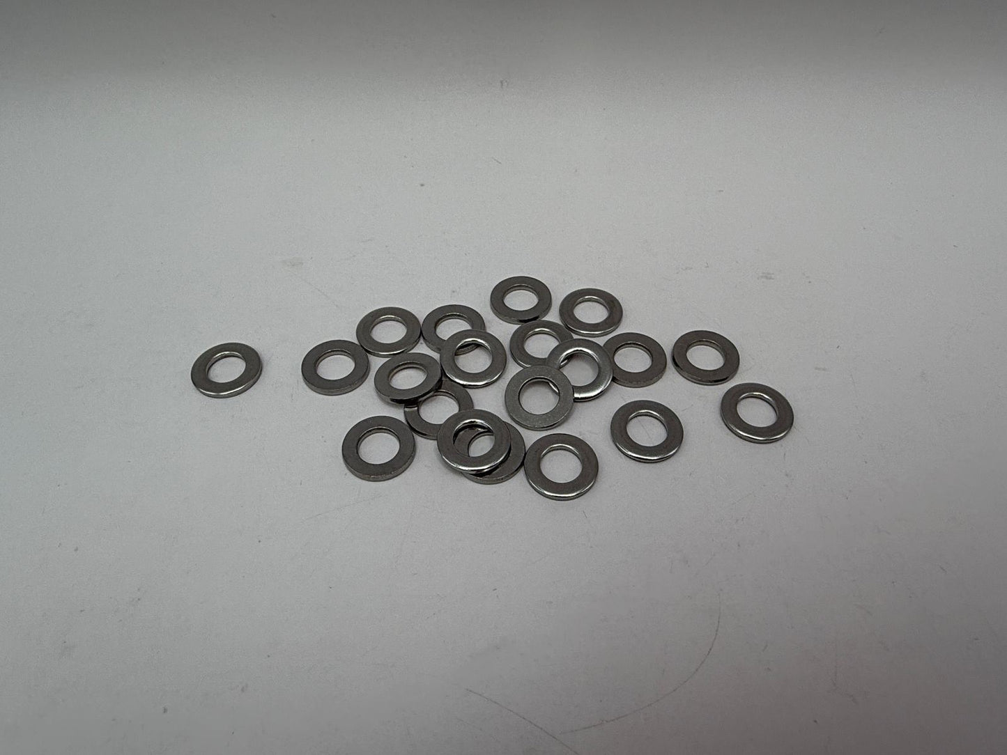 Washers Plain Stainless Steel M6 x 12mm OD x 1.6mm Thick