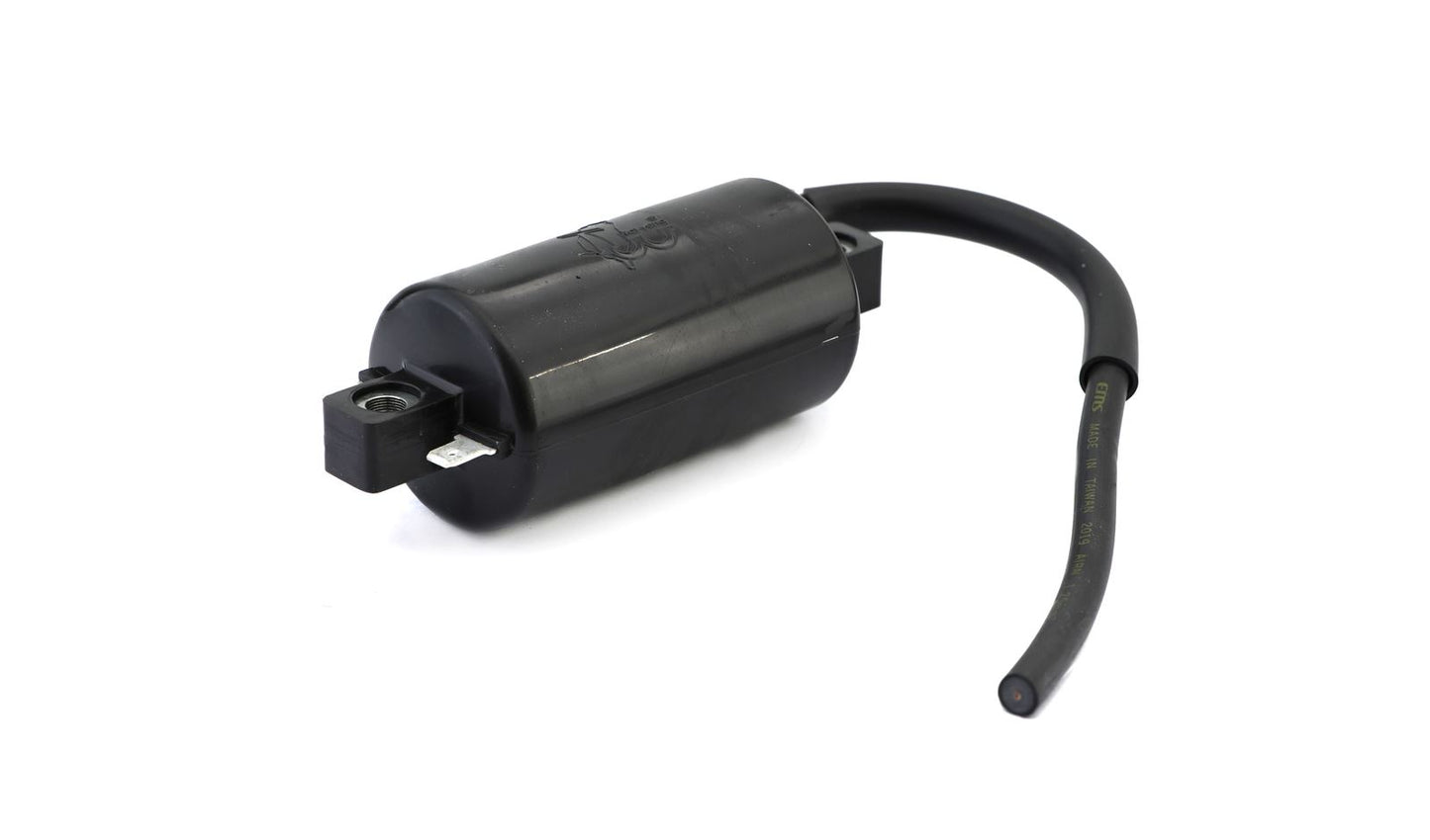 Ignition Coil 12v CDI Single Lead 2 Terminals Kawasaki (100mm Centres) (P: 2.50Oh, S: 11.81KOh)