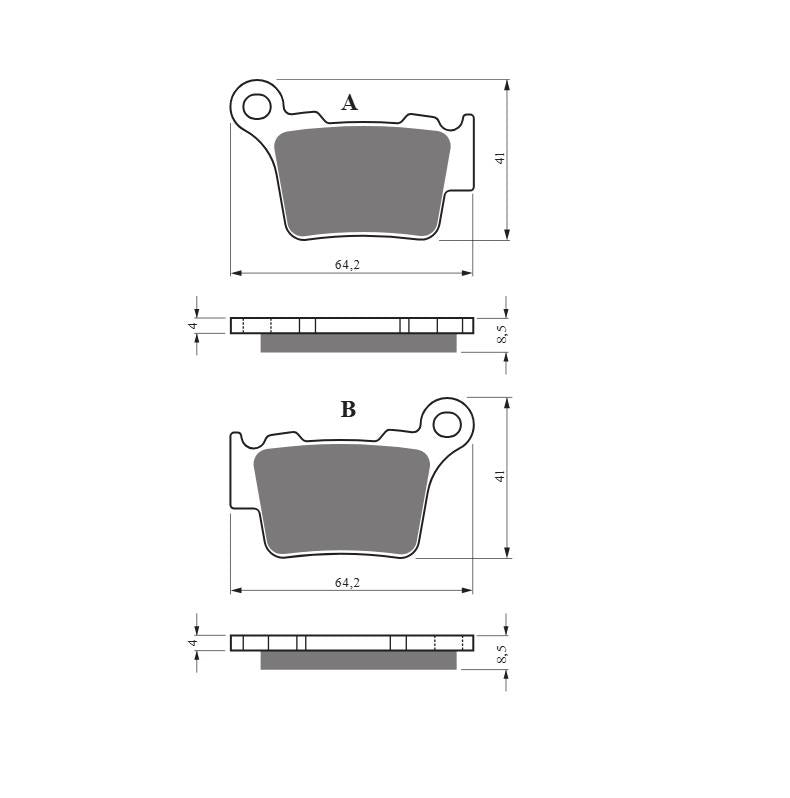 Goldfren K1-416 KTM 65 SX 2023-, Husqvarna TC65 2023-