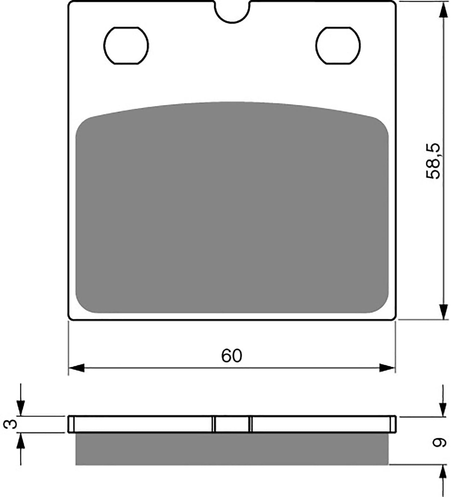 Goldfren Brake Pads AD197, FA77