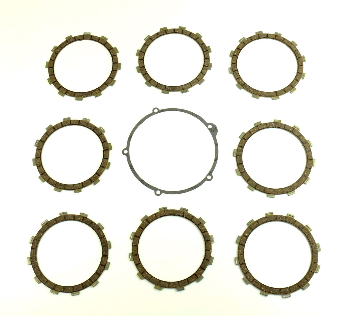 Athena Clutch Friction Plate & Cover Gasket Kit Gas Gas EC250 97-13, EC300 98-11