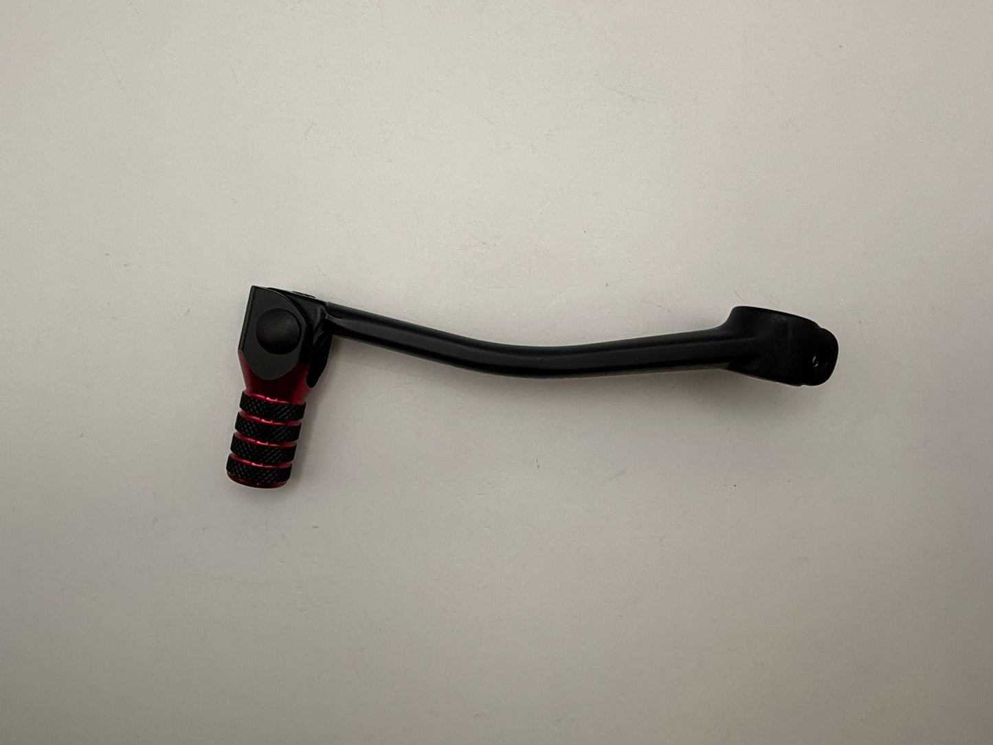 Gear Lever Alloy Black with Red Tip Honda CRF50F 04-20, CRF70F 04-19