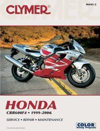 Clymer Manual For Honda CBR600 F4 99-06