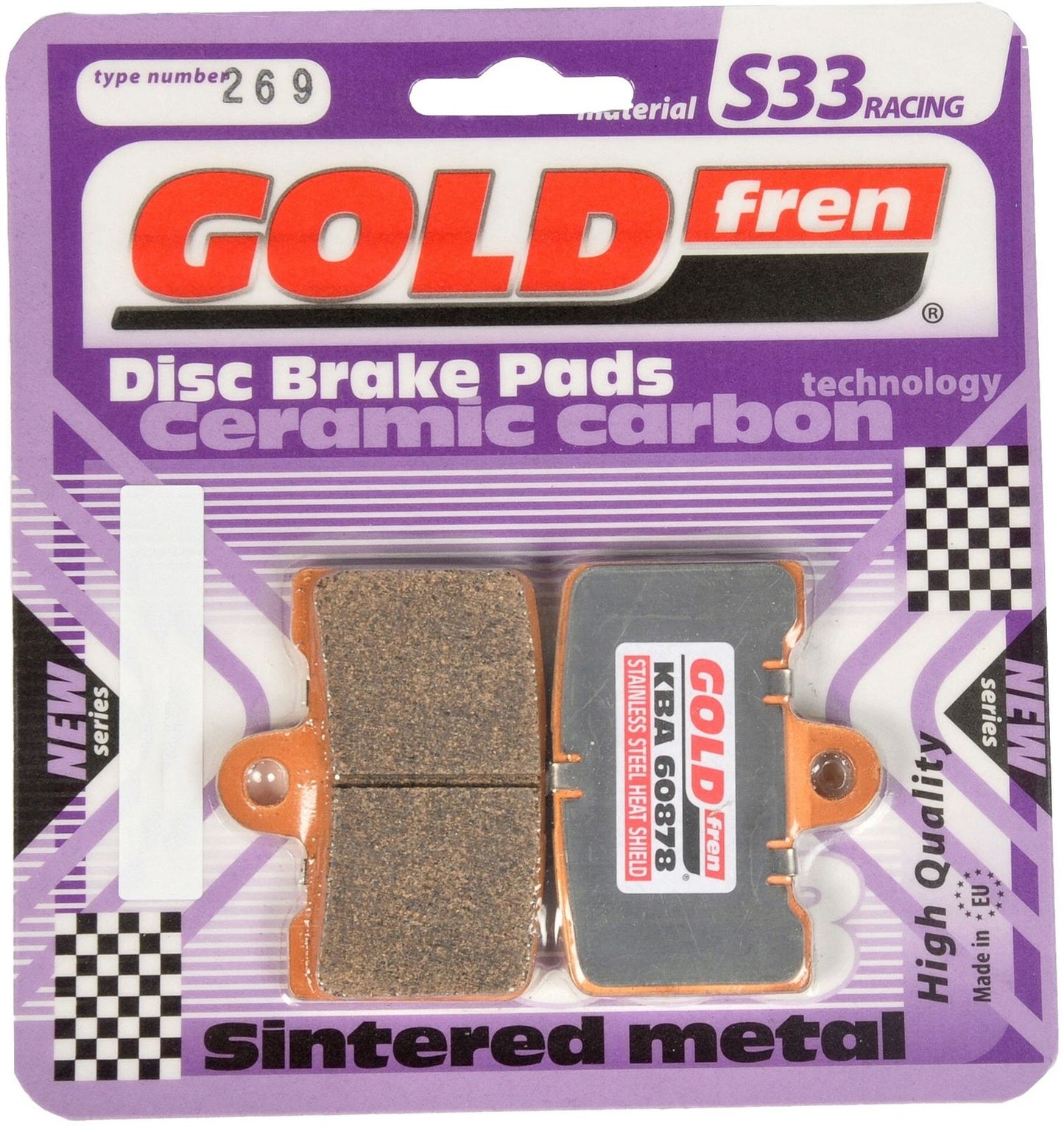 Goldfren Brake Pads S33-269, FA454/4
