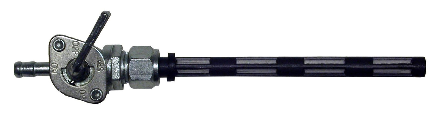 Petrol Tap 12mm x 1.00mm straight outlet, On, Off & Res