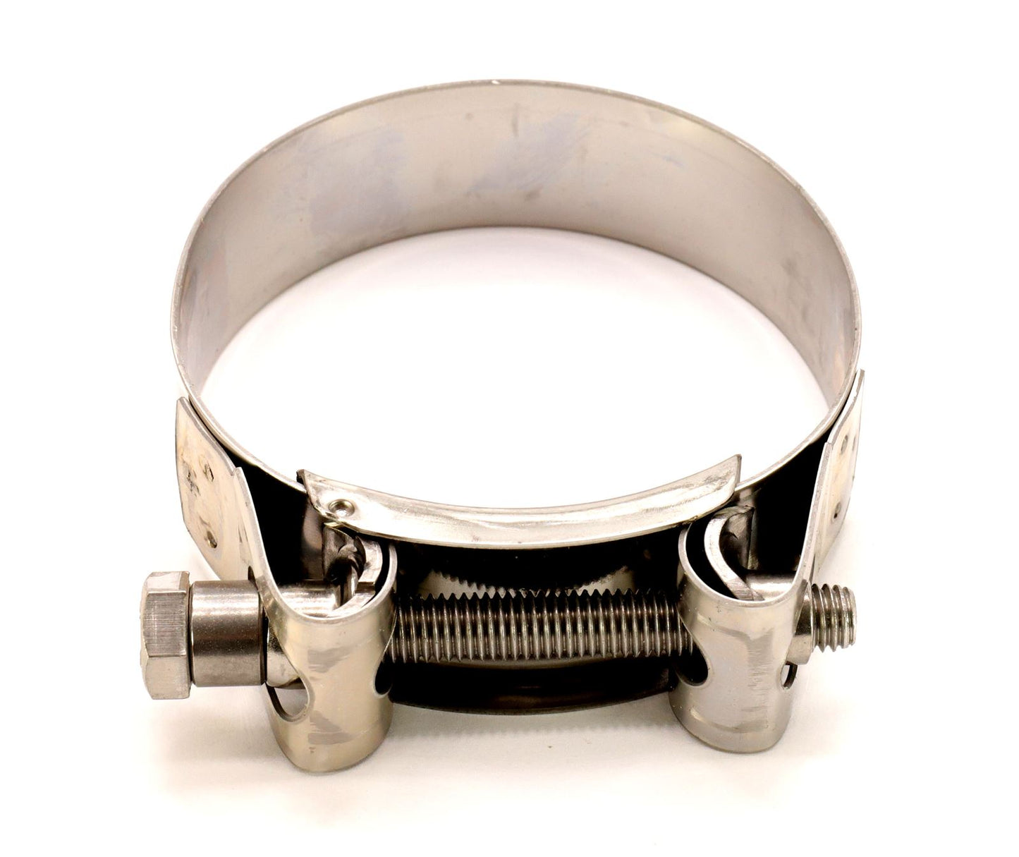 Mikalor Exhaust Clamp 74-79mm All Stainless Steel inc Bolt