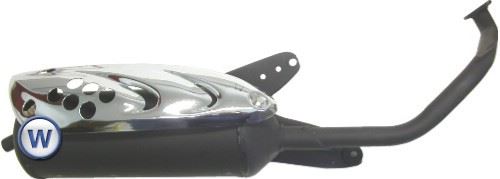 Complete Exhaust For SYM HD 125 2004-2007