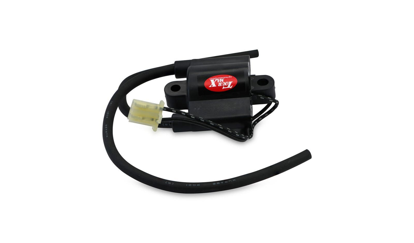 TourMax Ignition Coil Suzuki DR650SE 96-09 OE Refs: 33410-32E00, 33410-12D00 P: 0.1 Ohms S: 3.97 KOhms