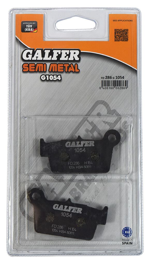 Galfer Brake Pad FD286,AD187,FA367,VD271,SBS790,FDB2162,DP940