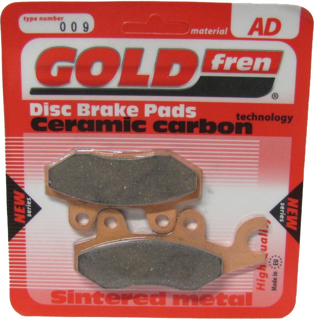 Goldfren Brake Pads AD009, VD250, FA165, FA215, FDB631, SBS638