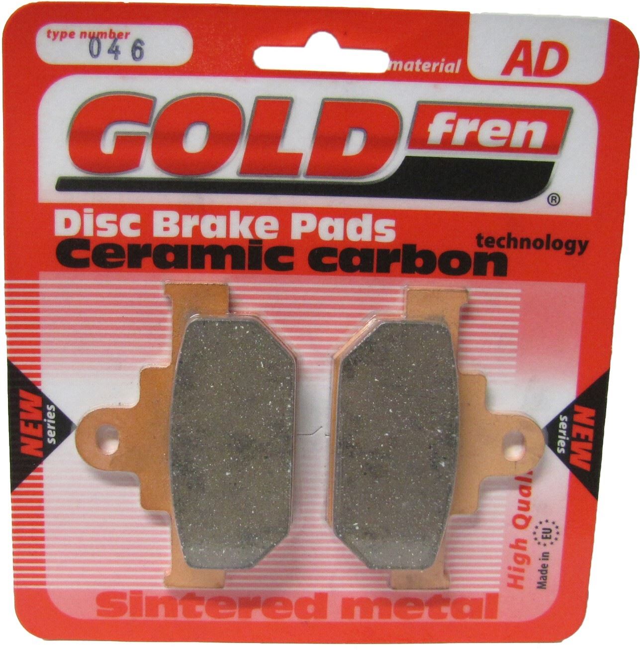 Goldfren Brake Pads AD046, VD329/2, FA106/2, FDB673, SBS582