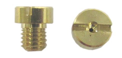 CARBURETTOR BRASS JET FOR DELL'ORTO CARB SIZE 60