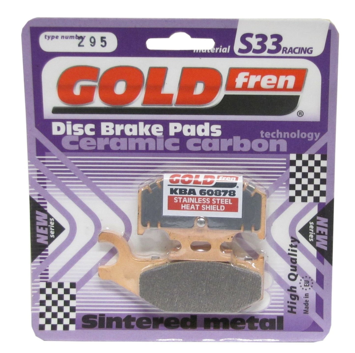 Goldfren Brake Pads S33-295, FA428, SBS816, FDB2235