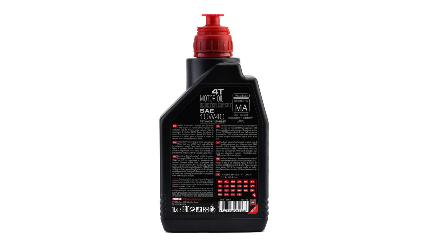 Motul Scooter Expert 10w40 4T Semi Synthetic 1 Litre