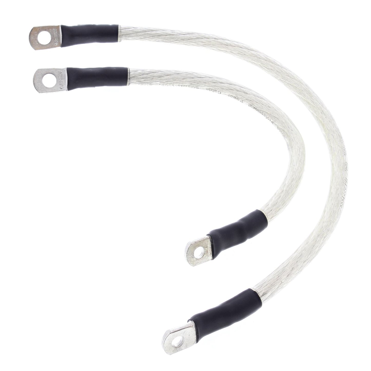 Battery Cable Kit Clear Harley XL 81-85, XL 81-86, XL 1200 97-98, XL 1200 Custom 97-03, XL 1200 Sport 97-03, XL 883 R 2003, XL 883 STD 97-02, XL 883C Custom 02-03, XL 883R Race Replica 2002, XLH 1000 81-85, XLH 1100 Evolution 86-87, XLH 1200 88-0