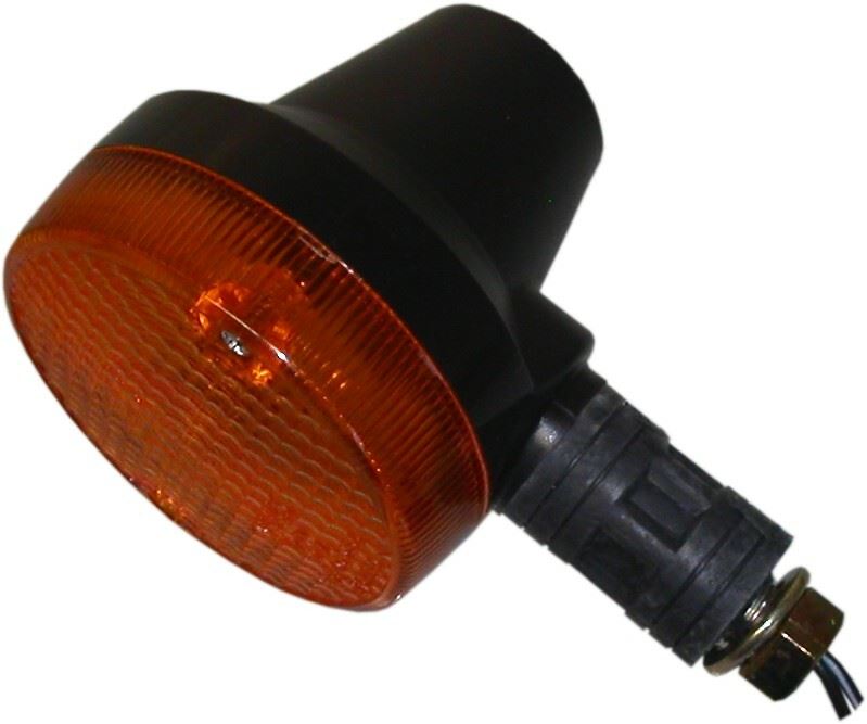 Indicator Suzuki TS Range Round Stem,DR400S 80-81 (Amber)(Stem 40mm & 12mm Thread)