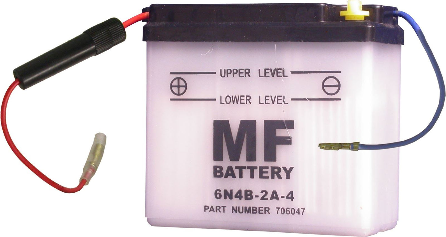 Battery 6N4B-2A-4  - 6v 4AH L:101mm H:95mm W:47mm