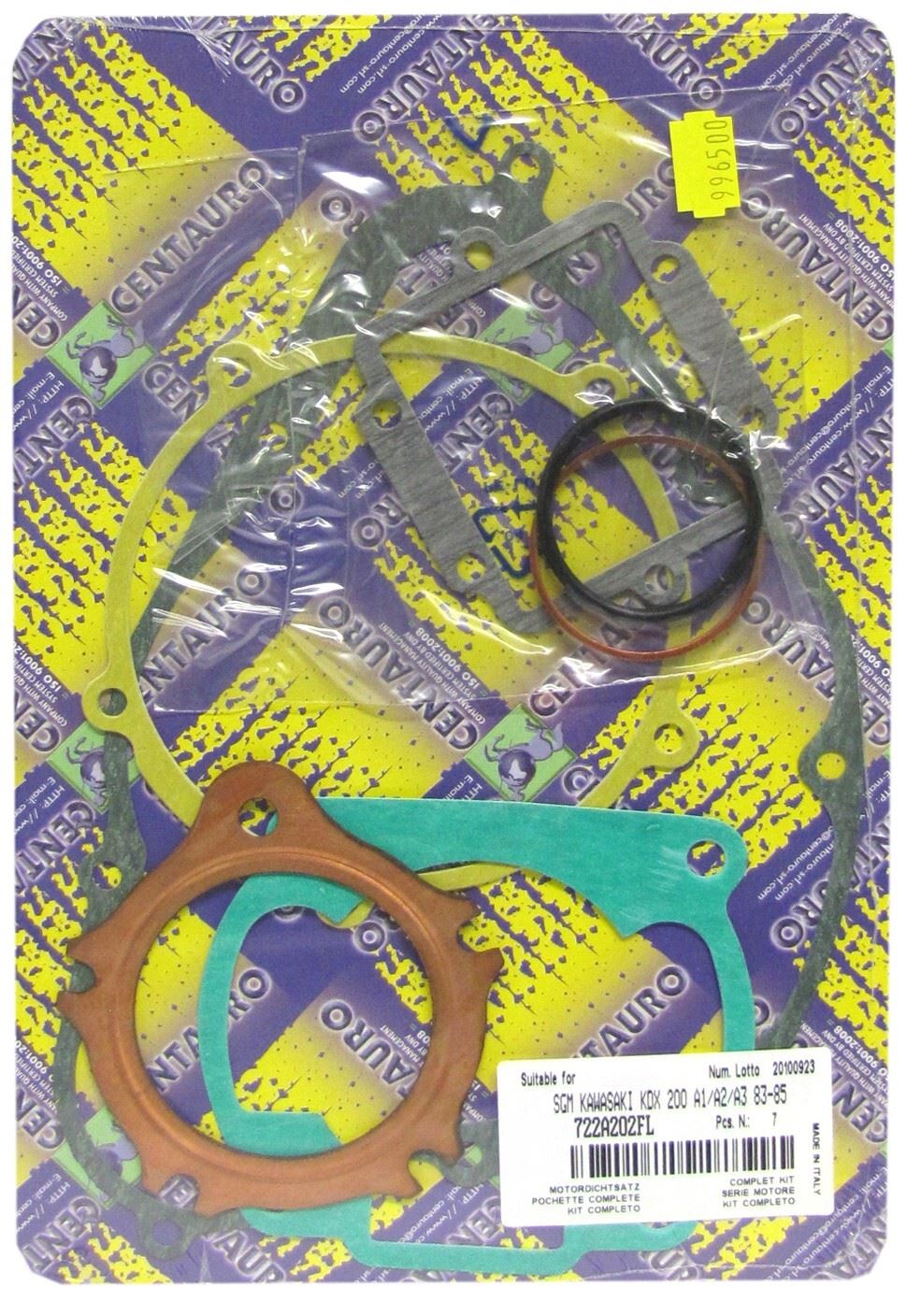 Centauro Full Gasket Set Kawasaki KDX200A1-3 1983-1985