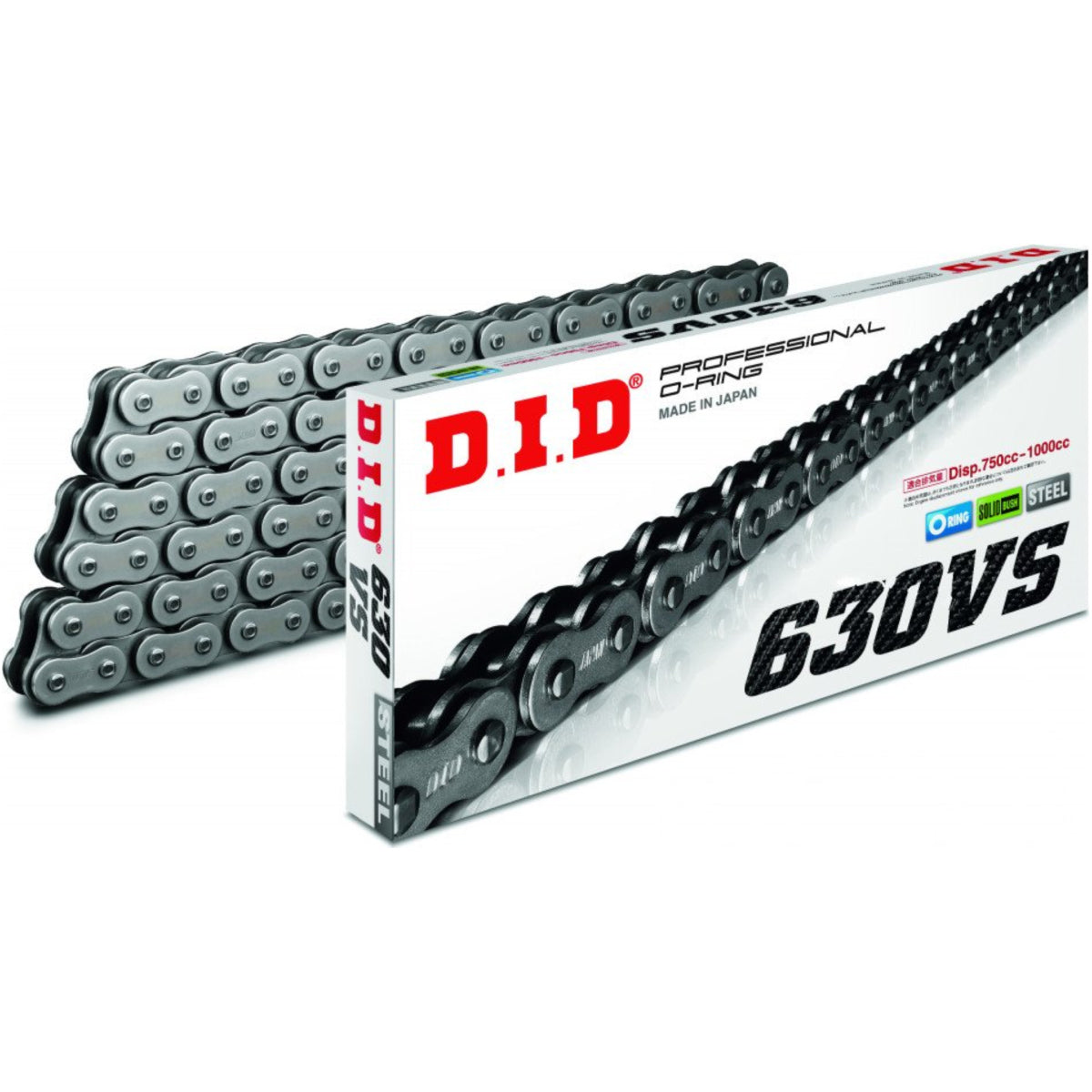 DID 630V O-RING CHAIN 84L XJ, DID630V84, 3012724