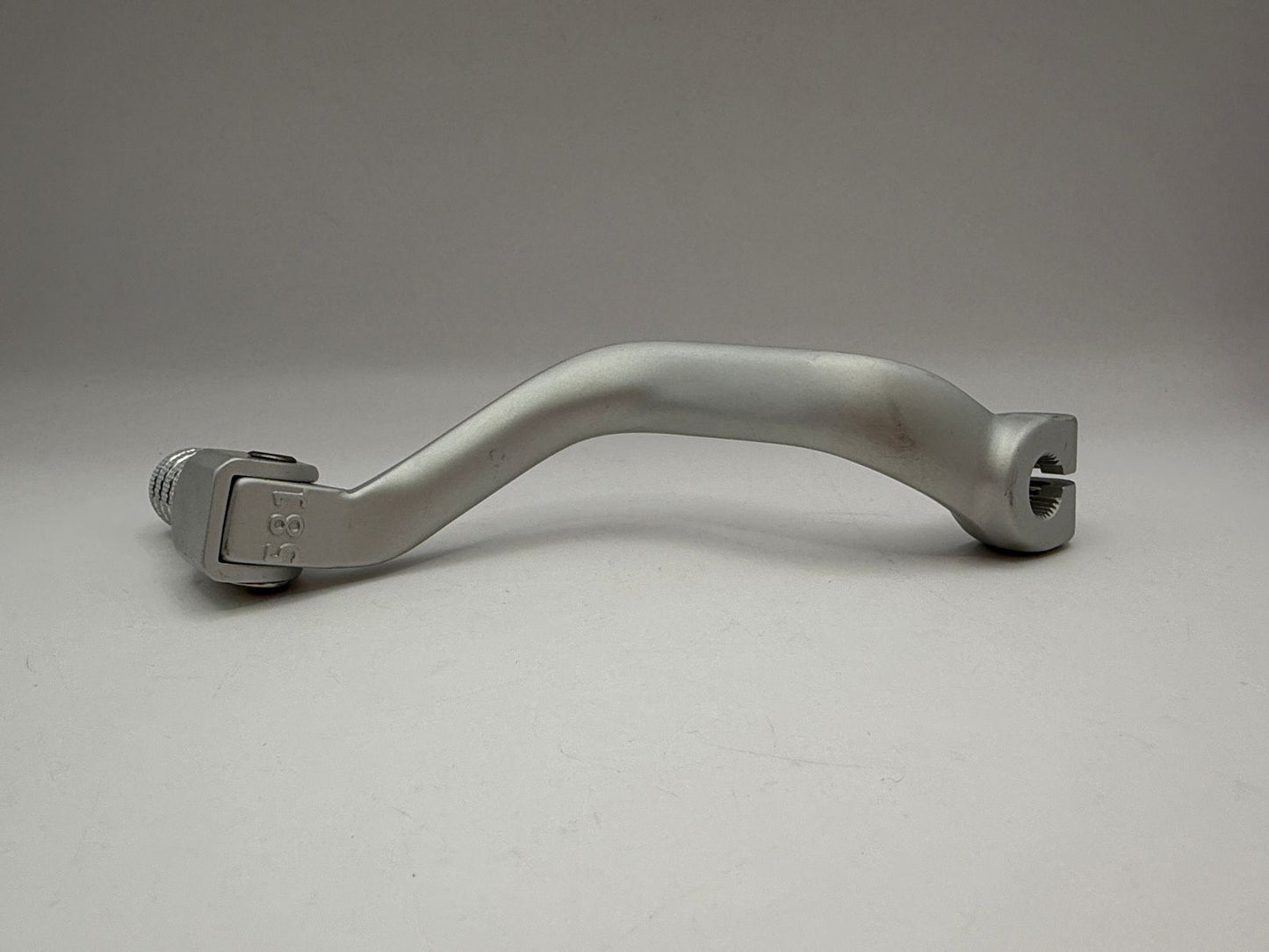 Gear Lever Alloy Silver Kawasaki KX125 88-93