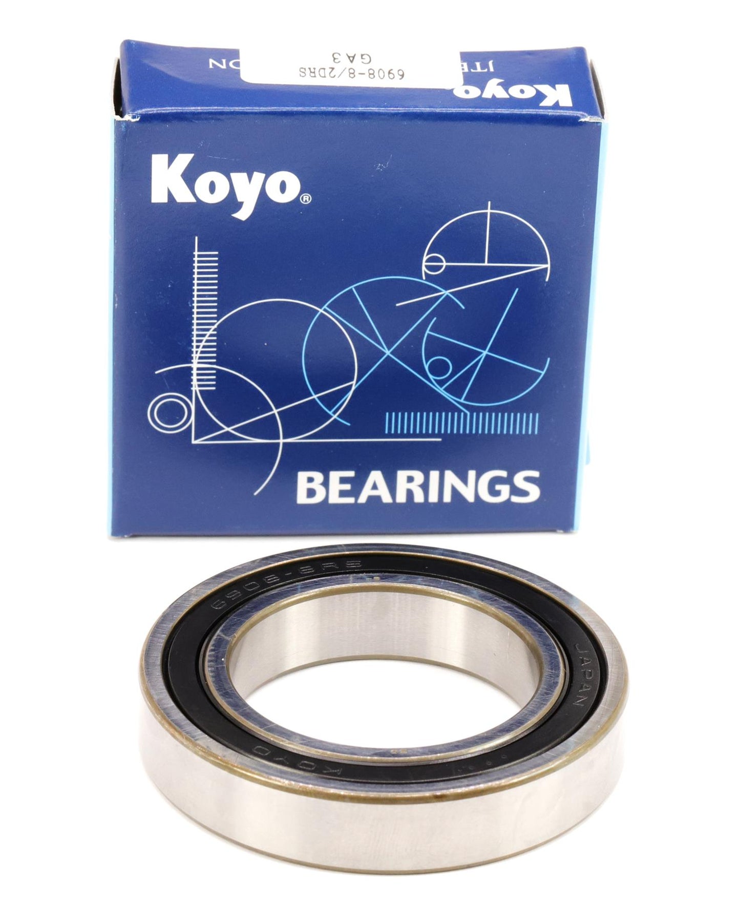 Bearing Koyo 6908-8/2DRS(ID 40 x OD 64mm x W 12mm) YFZ450