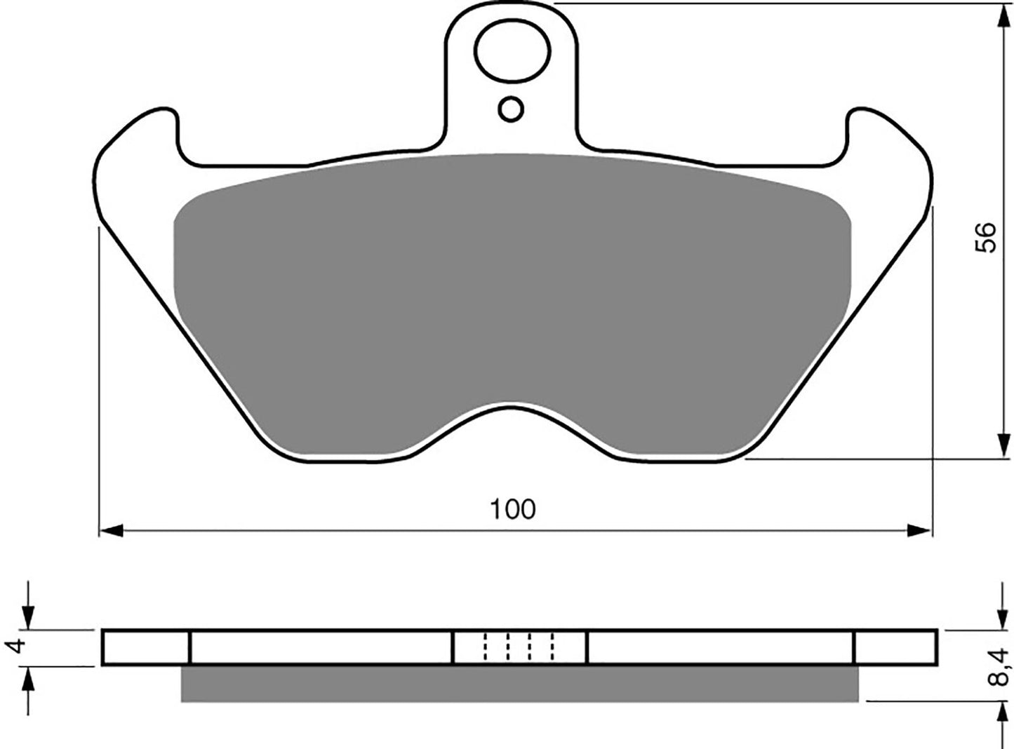 Goldfren Brake Pads S33-117, VD941, VD959, FA170, FA246, FA407, FDB605, SBS664
