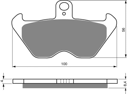 Goldfren Brake Pads S33-117, VD941, VD959, FA170, FA246, FA407, FDB605, SBS664