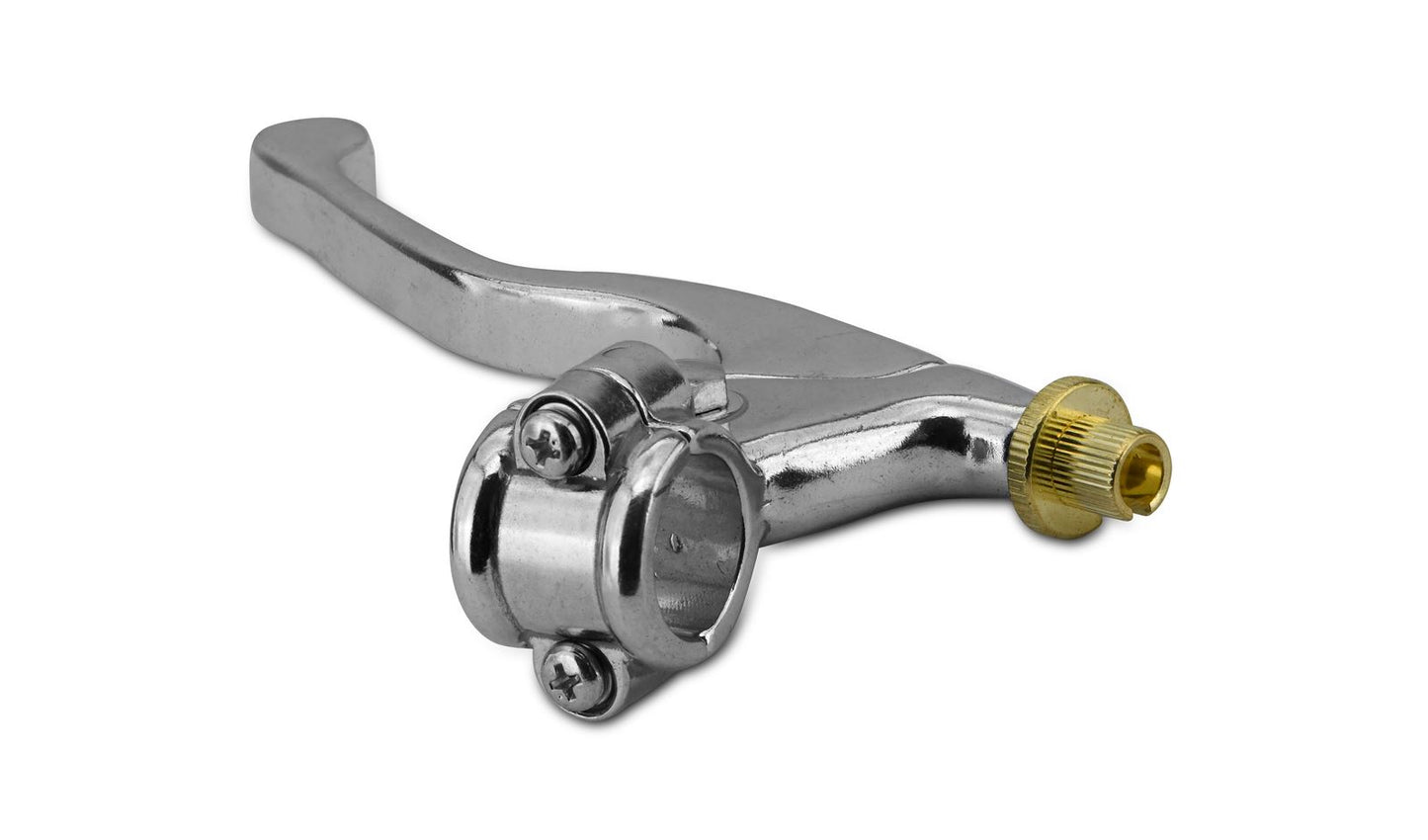 Lever Assembly Left Hand Alloy Short No Mirror Boss As Fitted to Pit Bikes