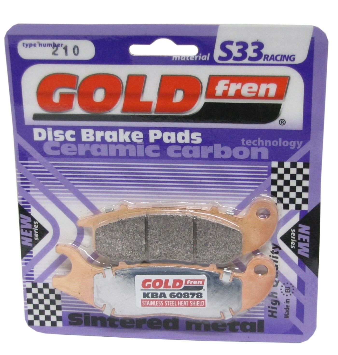 Goldfren Brake Pads S33-210, FA375, FDB2169