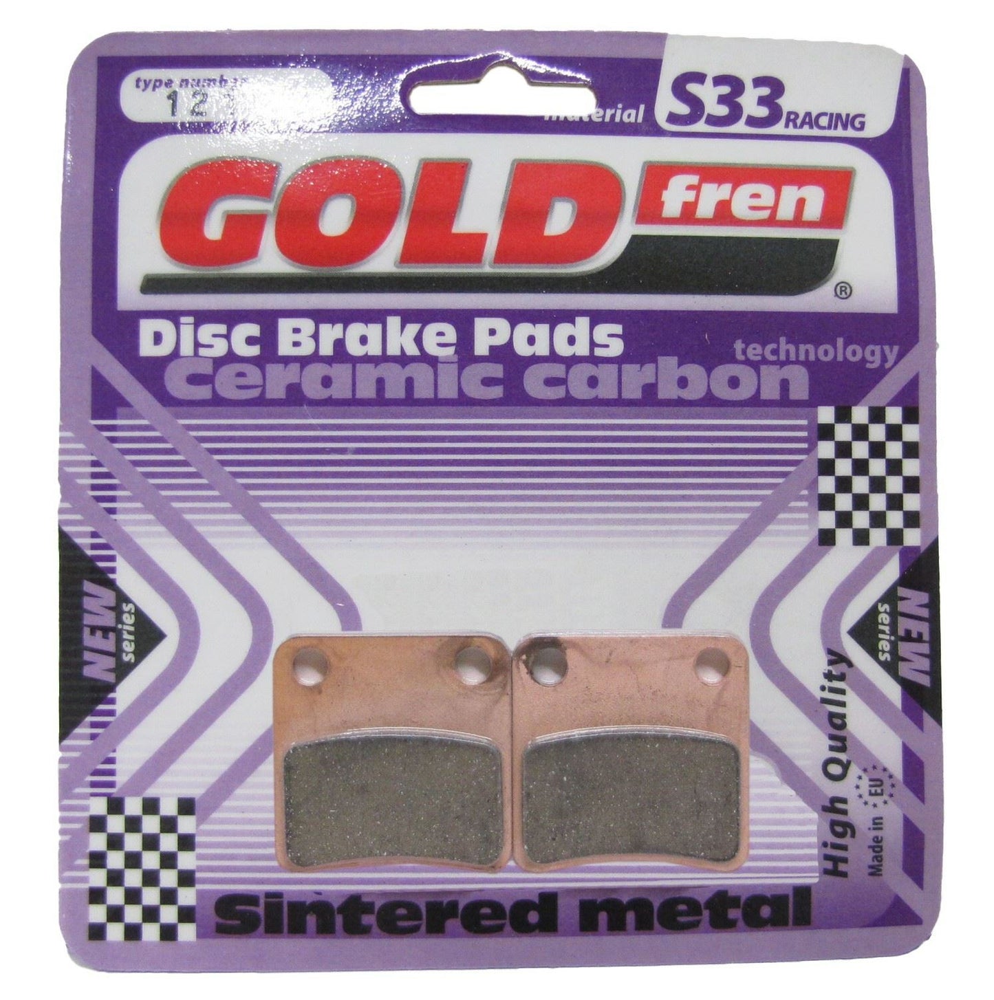 Goldfren Brake Pads S33-303(5.3mm)FA257/2