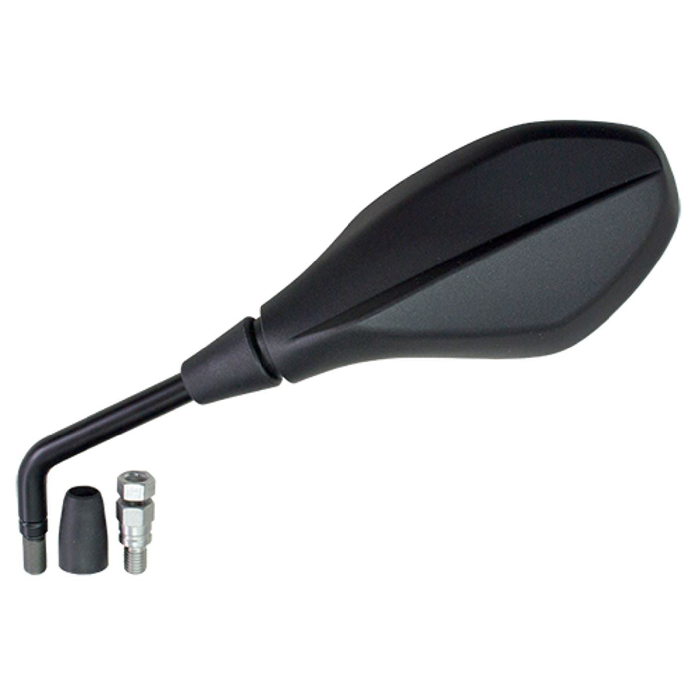 Mirror Left 10mm Black BMW R1200R 13-18 (K53), R1250R 17- (K53), F750GS 16- (K80), F800GS 16- (K81), F850GS Adventure 17- (K82) (E-Marked) OE Refs: 51168567453, 51168536891