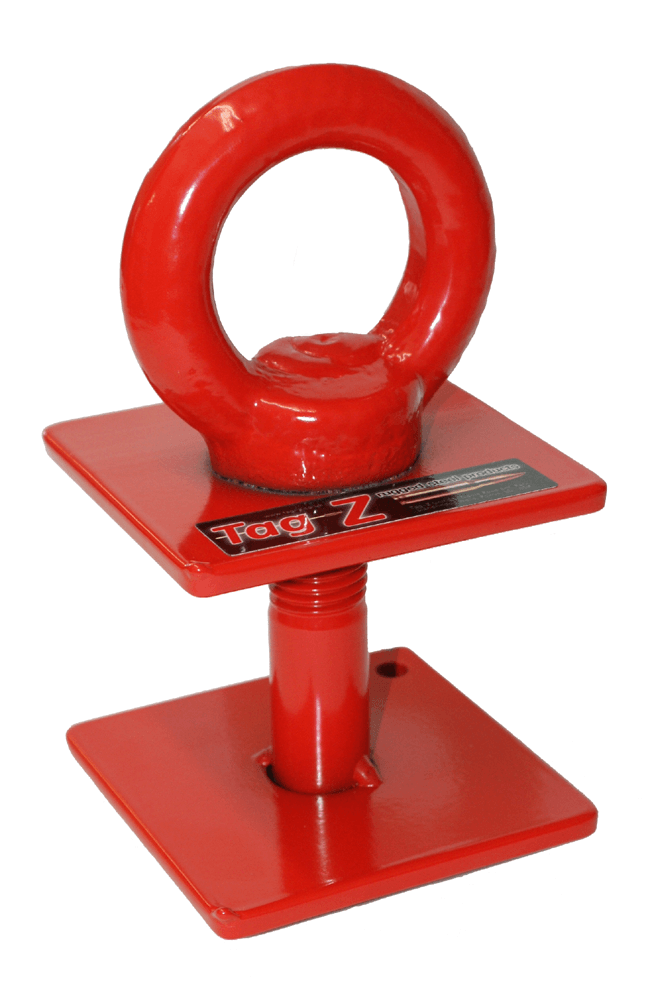 SECURITY GROUND ANCHOR, CHAIN MOUNT 50mm DEEP FIX